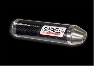 Giannelli Enduro 2T - Endtopf Carby: passend für Yamaha DT 50R (98-03) - 34637HF