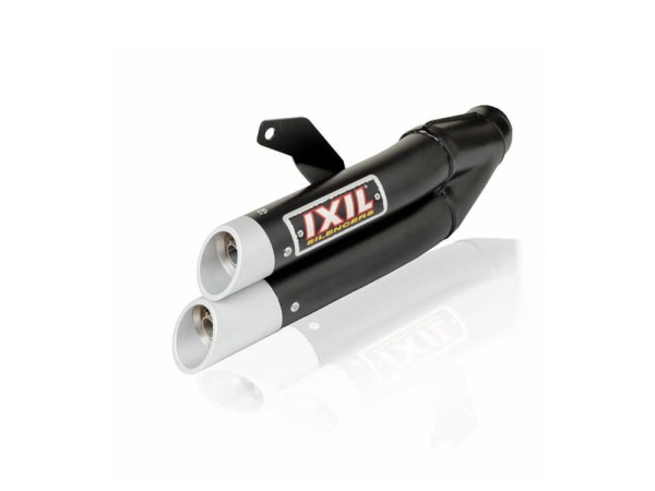 Ixil Hyperlow black XL Edelstahl Endzop für Honda CB 750 Hornet RH12 (Bj.22-23)