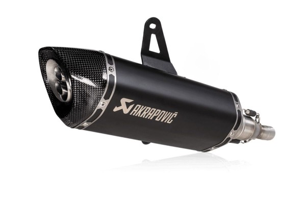 Akrapovic Slip On Schalldämpfer Titan passend für Italjet Dragster 125 / 200; Baujahre: ab 2021