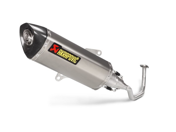 Akrapovic Racing Line Komplettanlage mit Endschalldämpfer passend für Honda Forza 125 (JF69), Bj.: a