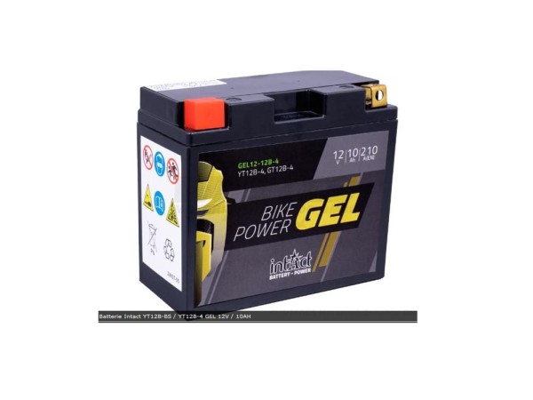 Batterie Intact GEL12-12B-4 / YT12B-BS GEL wartungsfrei