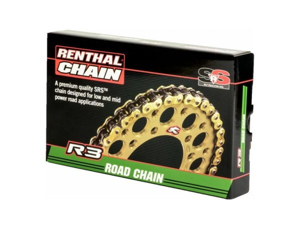 Renthal 520 R3-3 Offroad SRS Kette gold 120 Glieder