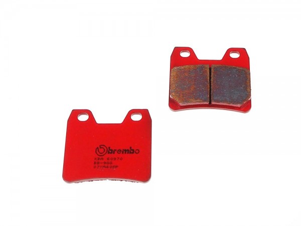 Brembo Standard Bremsbelag hinten Sinter 07YA40SP passend für Yamaha FZS 1000 Fazer RN06 / RN14 (Bj.