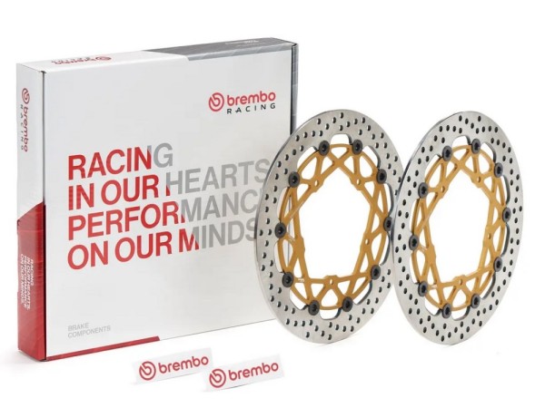 Brembo High-Performance Bremsscheiben Kit 208973737 passend für Triumph Speed Triple / Sprint / Trop