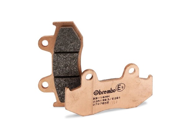 Brembo Bremsbelag vorn 07078 organisch / 07078XS Sinter passend für Honda NES 125 150 / NH 100 NHX 1