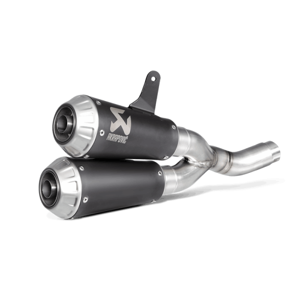 Akrapovic Slip On Schalldämpfer Titan passend für Ducati Monster 797 / Scrambler 800; Baujahre: 2015